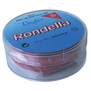 RONDELLA Gummiringe in der Dose 25mm 25g rot LÄUFER 69215 (4006677502430)