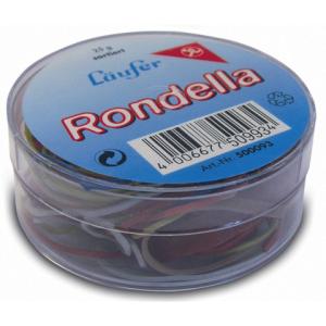 RONDELLA Gummiringe in der Dose 85mm 25g rot LÄUFER 69223 (4006677506438)