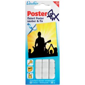 Posterfix Klebepads 52 Stück LÄUFER 99101 (4006677901011)