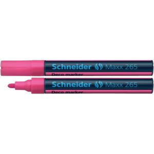 Windowmarker Deco-Marker Maxx 265, 2-3 mm rosa SCHNEIDER 126509 (4004675007445)