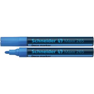 Windowmarker Deco-Marker Maxx 265, 2-3 mm hellblau SCHNEIDER 126510 (4004675007476)