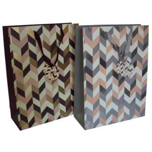 Geschenktragetasche Zacken 30x40x12 cm sortiert 41290 (9004546412908)