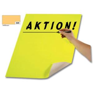 Plakatkarton 48x68 cm hellbraun FOLIA 65509 (4001868655094)