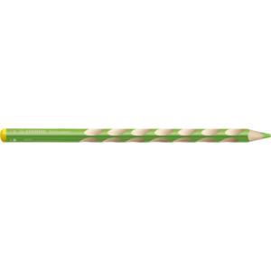 Ergonomischer Buntstift für Linkshänder EASYcolors Einzelstift gelbgrün STABILO 331/550-6 (4006381398374)