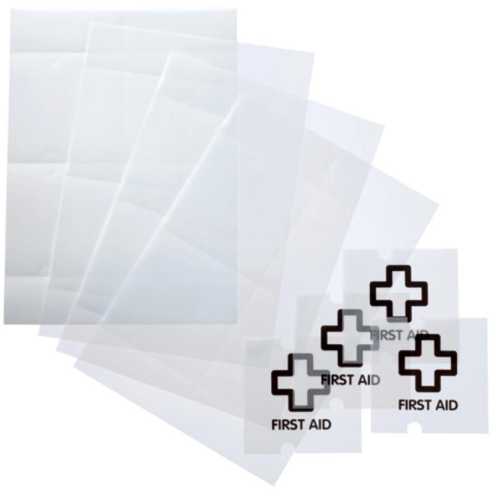 Durable Einsteckfolien Für Türschilder Crystal Sign Refill 10,5 X 10,5 Cm, 10 St. 483019 (4005546403670)