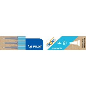 Tintenrollermine FriXion BLS-FRP5 0,3 mm hellblau 3er Pack PILOT BLS-FRP5-LB-S3 (4902505402036)