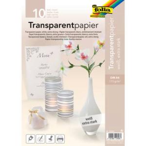 Folia Transparentpapier 115 G/qm, 10 Blatt 87400 (4001868018936)
