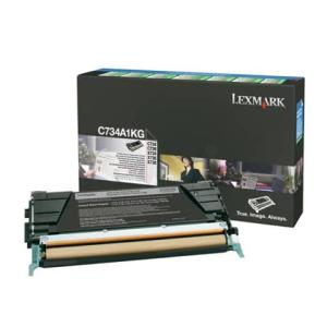 Original Lexmark Toner-Kit schwarz return program (0,C734A1KG) 0C734A1KG (0734646047593)