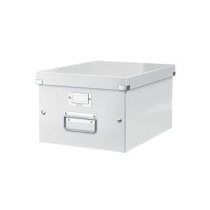 Archivbox WOW Click & Store für A4, weiß Leitz 6044-00-01 (4002432396818)