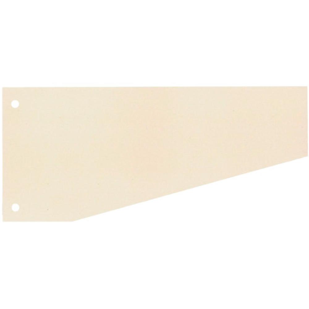 Trennstreifen Trapez 190 g qm Karton chamois 100 Stück WEKRE 50511T (4018924505781)