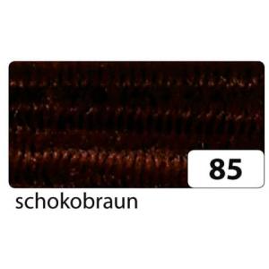 Chenilledraht 8 mm 10 Stück schokobraun FOLIA 77885 (4001868780857)