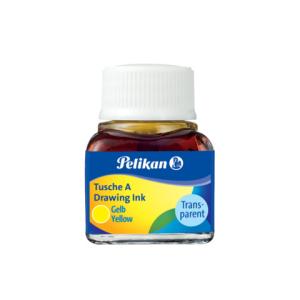 Tusche A 523 10 ml Glas gelb PELIKAN 100436071 (4012700201546)