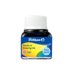 Tusche A 523 10 ml Glas sepia PELIKAN 400142514 (4012700201645)