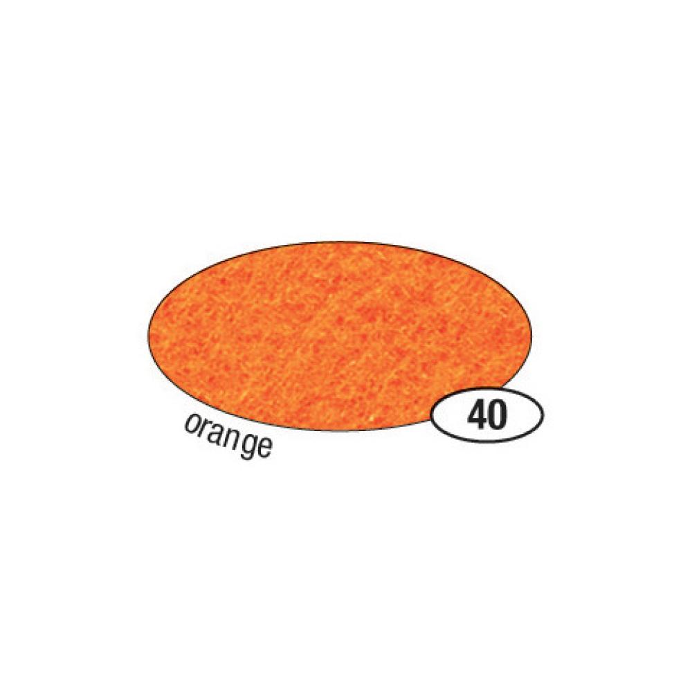 Bastelfilz 20x30 cm orange FOLIA 520440 (4001868524406)