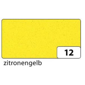Moosgummi 20x29 cm zitronengelb FOLIA 231012 (4001868231120)