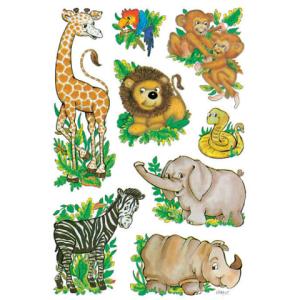 Sticker DECOR Dschungeltiere HERMA 3793 (4008705037938)