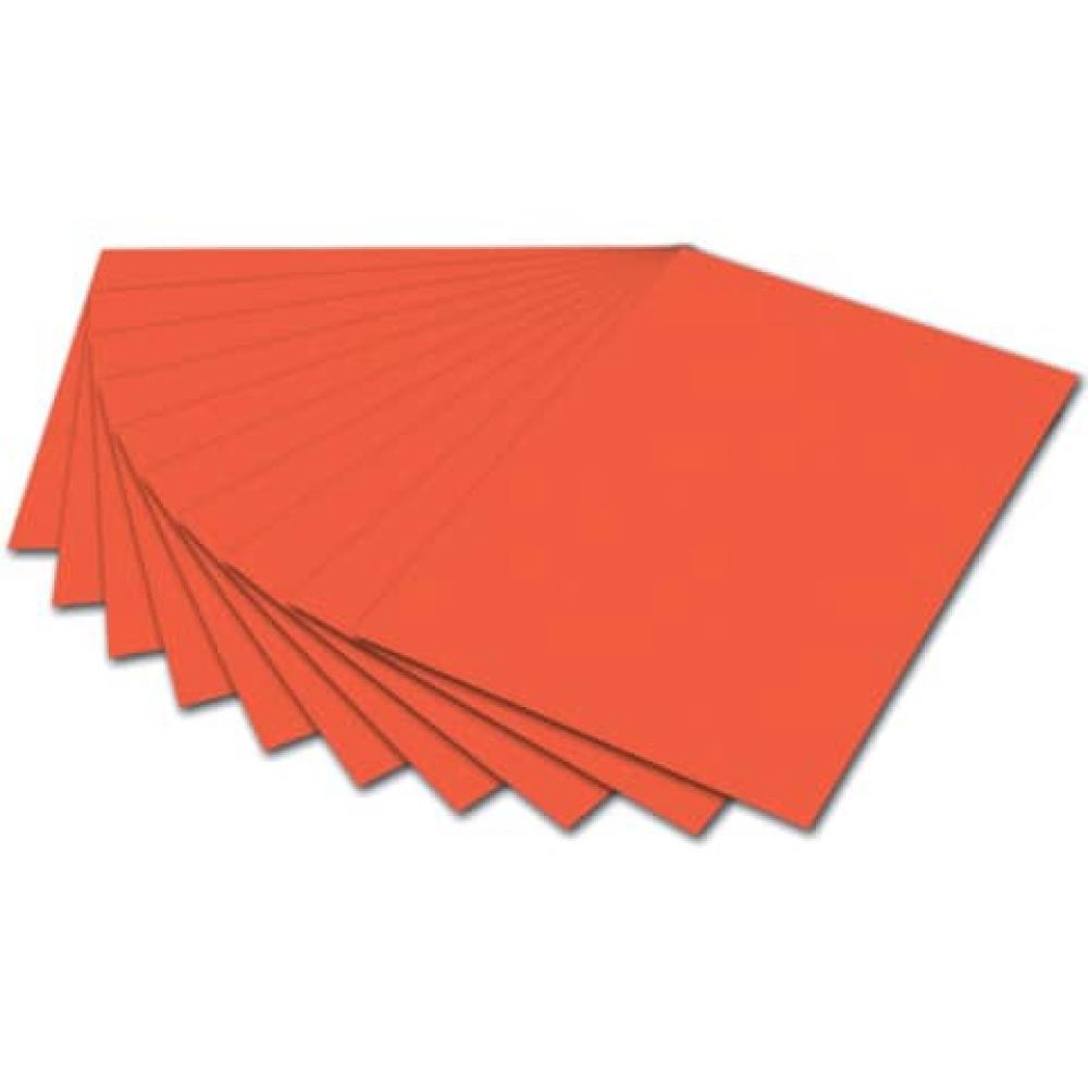 Fotokarton, DIN A4, 300 g/ qm, orange folia 614/50 40 (4001868614404)
