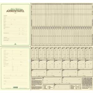 Ahnentafel Meine Vorfahren 7 Generationen DIN A4, 120g qm RNK 2801 (4002871280105)