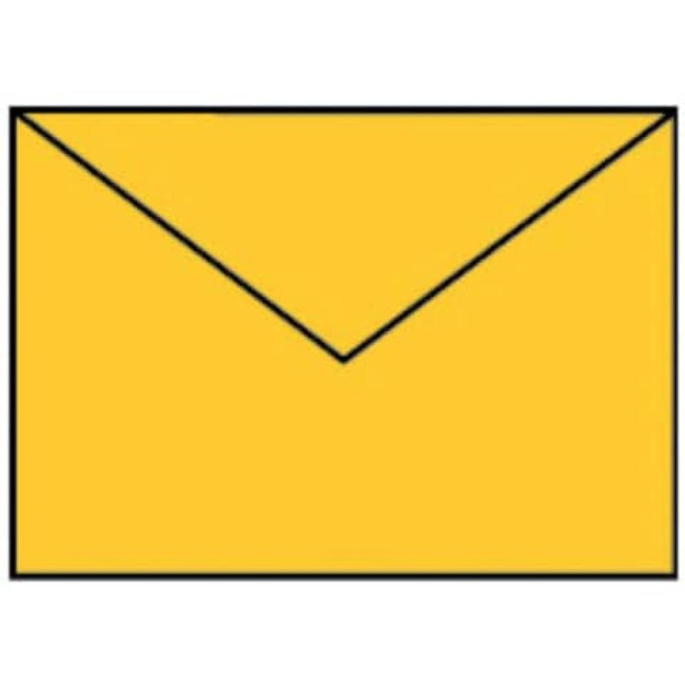 Coloretti Briefumschläge C6, 5 Stück goldgelb RÖSSLER 220705543 (4014969497487)