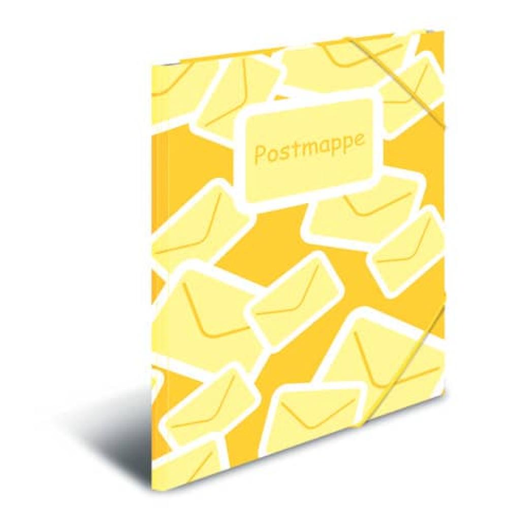 Postmappe A4, mit Gummizug PP HERMA 7129 (4008705071291)