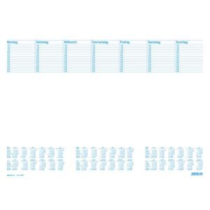 Notiz-Schreibunterlage Office Blanko mit Kalendarium 60x42 cm 30 Blatt RNK 46617 (4002871466172)