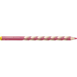 Ergonomischer Buntstift für Linkshänder EASYcolors Einzelstift rosa STABILO 331/350-6 (4006381398275)