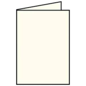 Coloretti Doppelkarte B6 hoch 5 Stück creme RÖSSLER 220719512 (4014969497371)