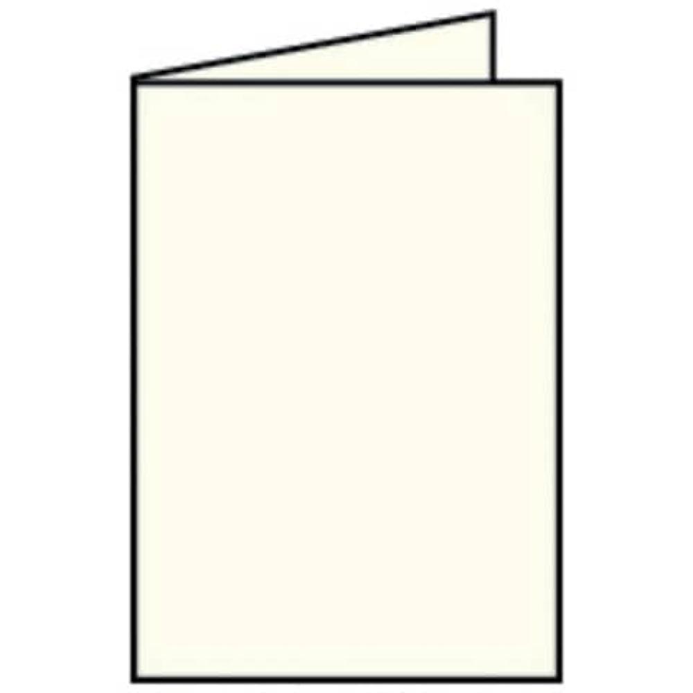 Coloretti Doppelkarte B6 hoch 5 Stück creme RÖSSLER 220719512 (4014969497371)
