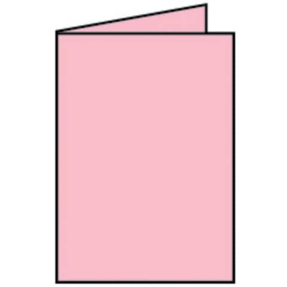 Coloretti Doppelkarte B6 hoch 5 Stück rosa RÖSSLER 220719523 (4014969498064)