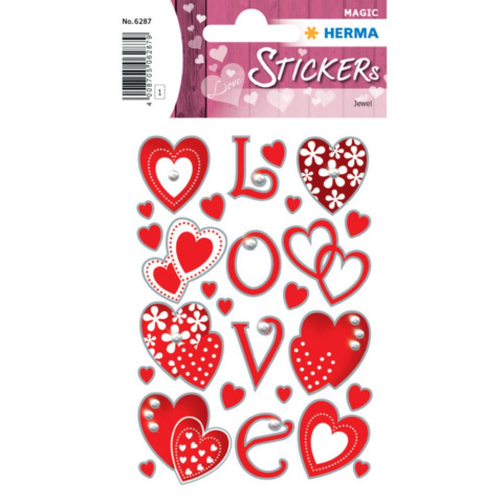 Sticker MAGIC Love Jewel HERMA 6287 (4008705062879)