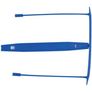 E-Clip Archivbinder 8 cm 100 Stück blau Q-CONNECT KF02282 (5706002022822)