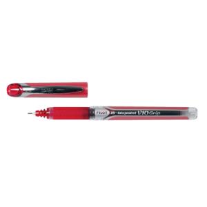Pilot Hi-tecpoint Grip V10 Tintenroller Rot/transparent 0,7 Mm, Schreibfarbe: Rot, 1 St. BXGPN-V10-R (4902505298097)