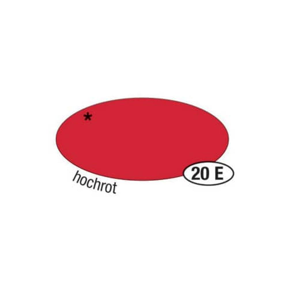 Fotokarton 70x100 cm hochrot FOLIA 68010/20 ()