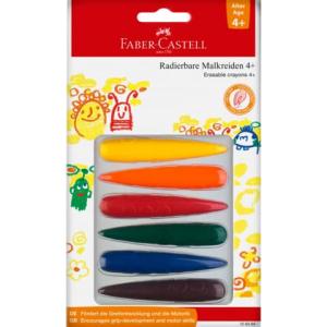 Malkreide Finger 6 Stück sortiert FABER CASTELL 120404 (4005401204046)