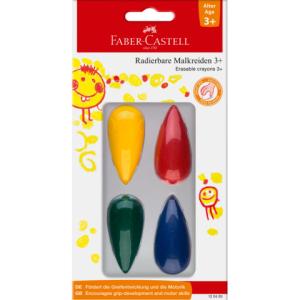 Malkreide Birne 4 Stück sortiert FABER CASTELL 120405 (4005401204053)