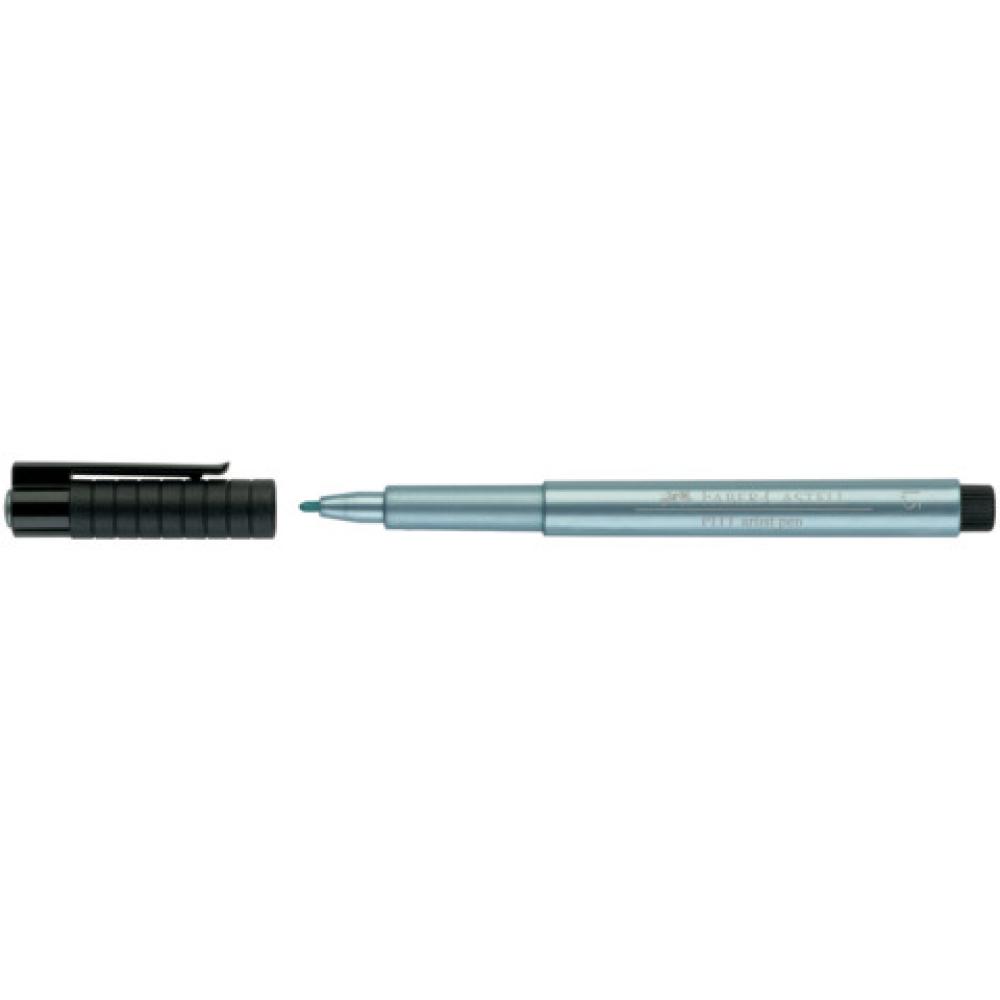 Tuschestift PITT ARTIST PEN 1,5 mm blau-metallic FABER CASTELL 167392 (4005401673927)