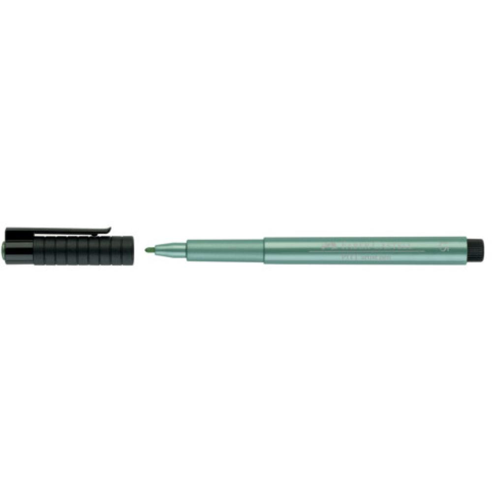 Tuschestift PITT ARTIST PEN 1,5 mm grün-metallic FABER CASTELL 167394 (4005401673941)