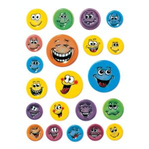 Sticker MAGIC Gesichter geprägt HERMA 6153 (4008705061537)