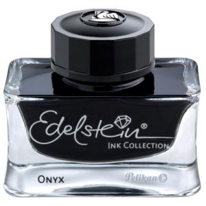 Edelstein Ink 50 ml Glasflacon onyx (schwarz) PELIKAN 100436208 (4012700339409)