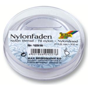 Nylonfaden 0,16 mm 100 m Spule FOLIA 12916 (4001868042276)