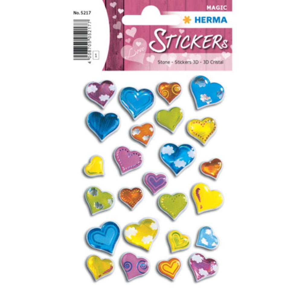 Sticker MAGIC Herzen Stone HERMA 5217 (4008705052177)