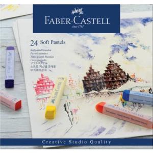 Creative Studio Softpastellkreide 24 Farben sortiert im Kartonetui FABER CASTELL 128324 (4005401283249)