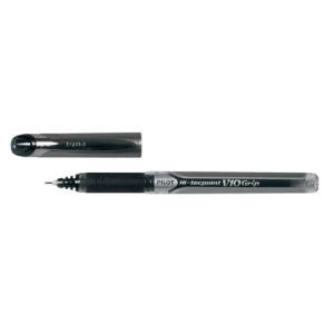 Pilot Hi-tecpoint Grip V10 Tintenroller Schwarz/transparent 0,7 Mm, Schreibfarbe: Schwarz, 1 St. BXGPN-V10-B (4902505298