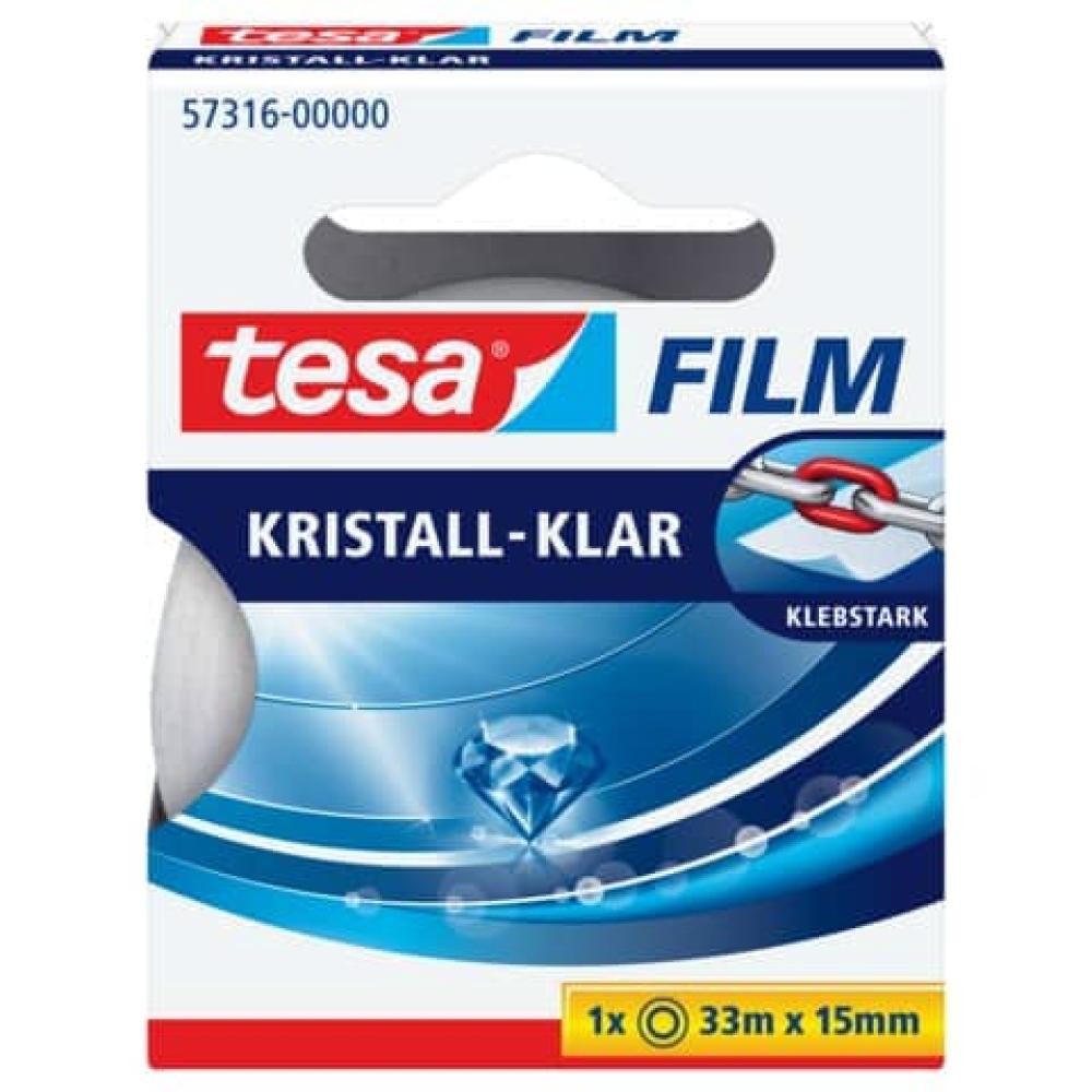 Klebefilm kristall-klar 15 mmx33 m TESA 57316-00000-02 (4042448039972)