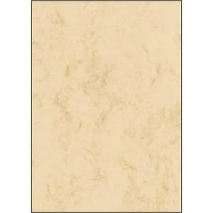 Marmor-Papier beige A4, 90 g qm 25 Blatt SIGEL DP181 (4004360968532)