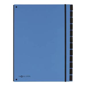 Pultordner Trend 12 Fächer Eckspanngummi hellblau PAGNA 24129-13 (4013951007185)