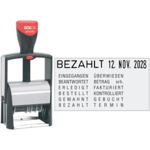 Classic Line 2000 WD Datumstempel mit 12 Texten COLOP 106975 (9004362403081)