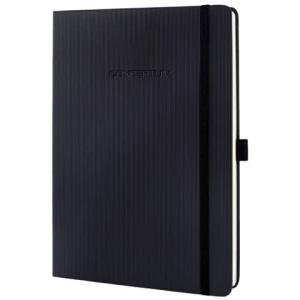 Notizbuch Conceptum Tablet Format (180x240 mm) Hardcover kariert 194 Seite schwarz SIGEL CO117 (4004360836916)