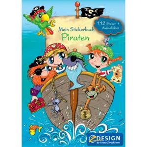 Z-Design Kinder Sticker Spielbuch A5, Pirat AVERY ZWECKFORM 57797 (4004182577974)