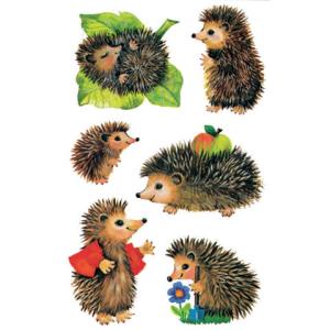 Z-Design Kinder Sticker Igel 3 Bogen 18 Sticker AVERY ZWECKFORM 4306 (4004182043066)